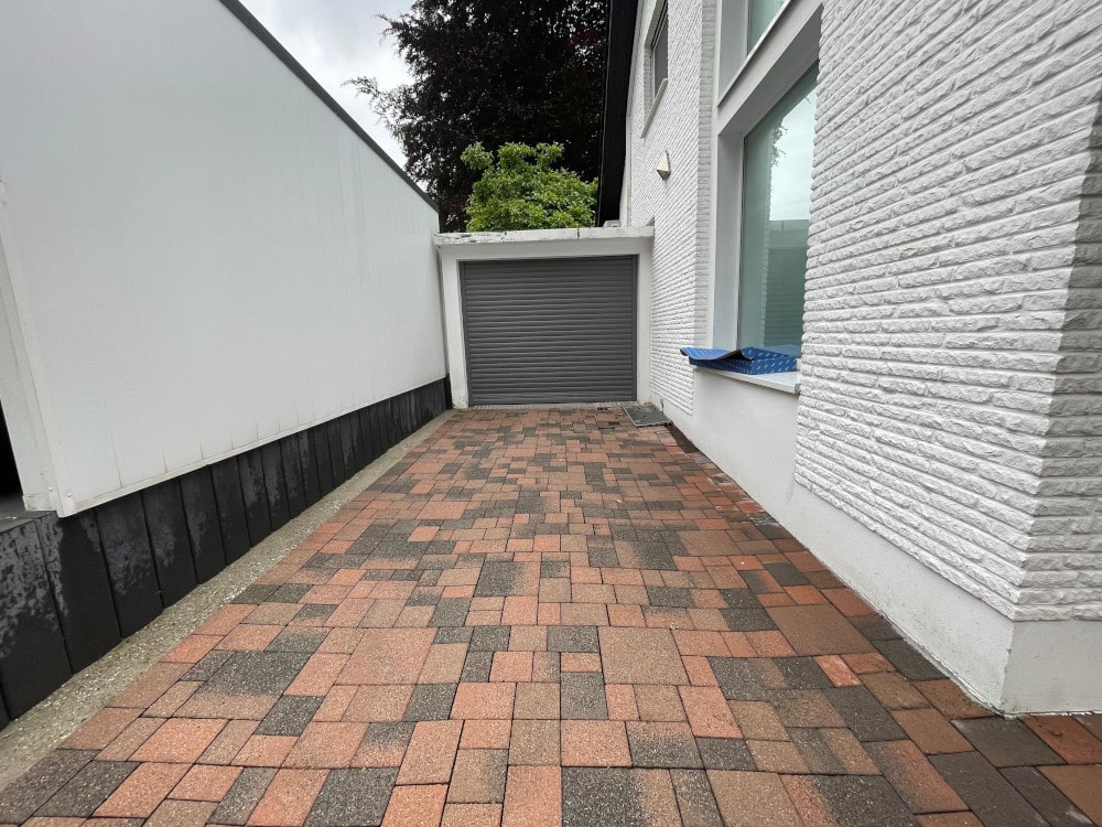 Garageneinfahrt Reinigung Dortmund nachher